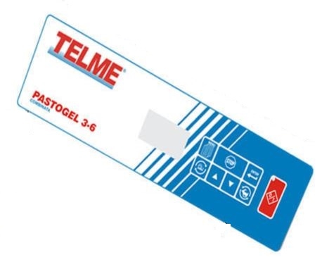 Spare part TELME FRONT LABEL (PASTOGEL 3-6)