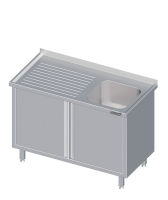 Armario fregadero con puerta batiente 1400x600x850...