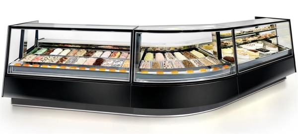 ISA Speiseeisvitrine Kaleido  H135 PLUS 220