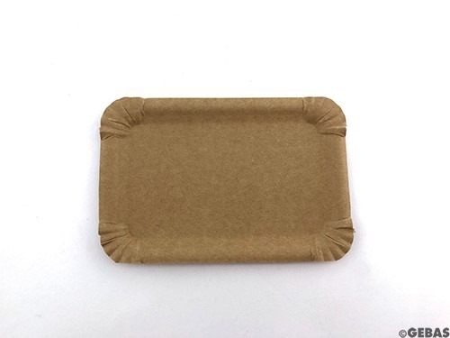 Square paper plate 18 x 26 cm