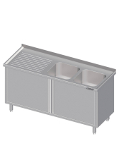Spülschrank mit Flügeltür 1200x700x850...
