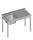 Sink unit 1000x700x850 1xbasin LX AFK